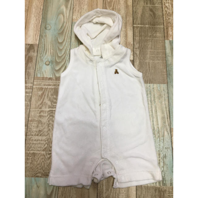 babyGAP(ベビーギャップ)のbabyGAP ノースリーブ　カバーオール　ロンパース キッズ/ベビー/マタニティのベビー服(~85cm)(カバーオール)の商品写真