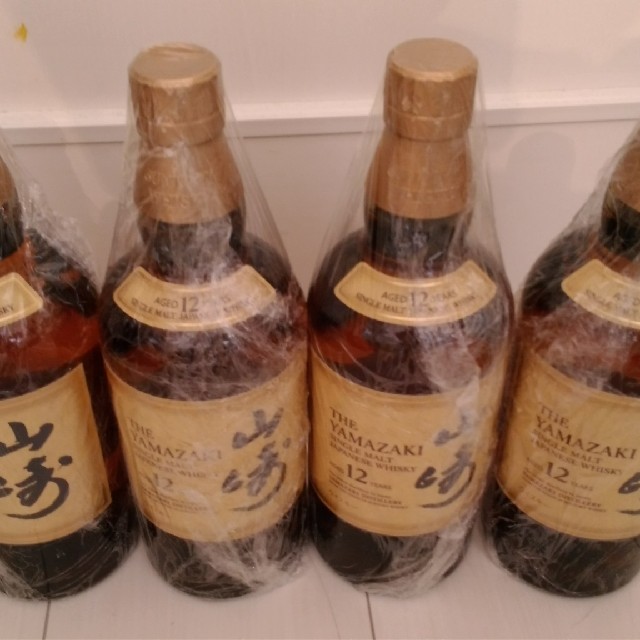 サントリー山崎12年　４本セット酒