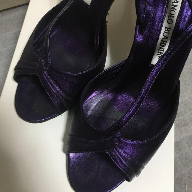 MANOLO BLAHNIK(マノロブラニク)のマノロブラニク　ヒールサンダル レディースの靴/シューズ(ハイヒール/パンプス)の商品写真