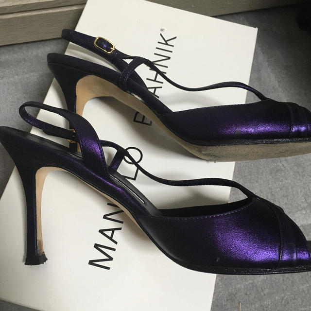 MANOLO BLAHNIK(マノロブラニク)のマノロブラニク　ヒールサンダル レディースの靴/シューズ(ハイヒール/パンプス)の商品写真