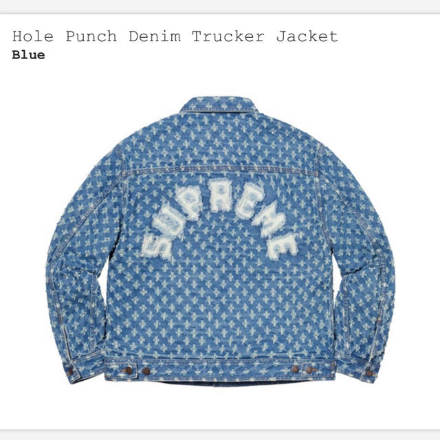 最安早い者勝ち Hole Punch Trucker Denim Jacket