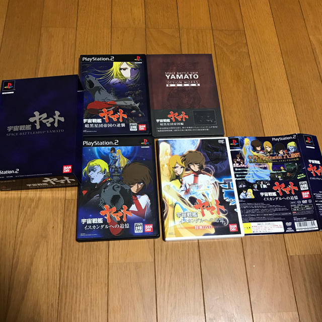 宇宙戦艦ヤマト　プレステ2 DVD SET エンタメ/ホビーのゲームソフト/ゲーム機本体(家庭用ゲームソフト)の商品写真
