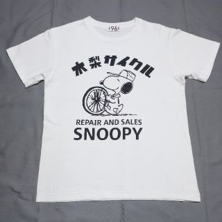 スヌーピー(SNOOPY)の【入手困難】木梨サイクル×ビンテージピーナッツ スヌーピー コラボ Tシャツ(Tシャツ/カットソー(半袖/袖なし))