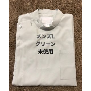 ナガイレーベン(NAGAILEBEN)ののぶりん様専用　ナガイレーベン　メンズケーシー　グリーン　L  白衣　未使用品(その他)