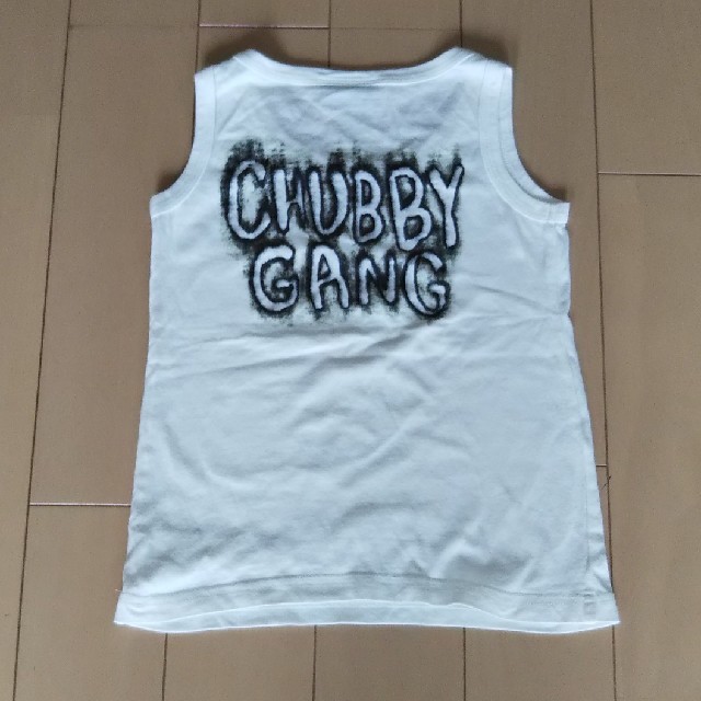 CHUBBYGANG(チャビーギャング)のChubby Gang  タンクトップ120 キッズ/ベビー/マタニティのキッズ服男の子用(90cm~)(Tシャツ/カットソー)の商品写真