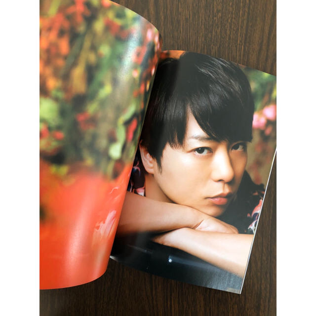 嵐(アラシ)の雑誌 二宮和也さん表紙 ザテレビジョンCOLORSvol.33AUTUMNRED エンタメ/ホビーの雑誌(アート/エンタメ/ホビー)の商品写真