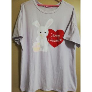 ハニーシナモン(Honey Cinnamon)のうさいちご様専用　ハニーシナモン　Tシャツラベンダー(Tシャツ(半袖/袖なし))