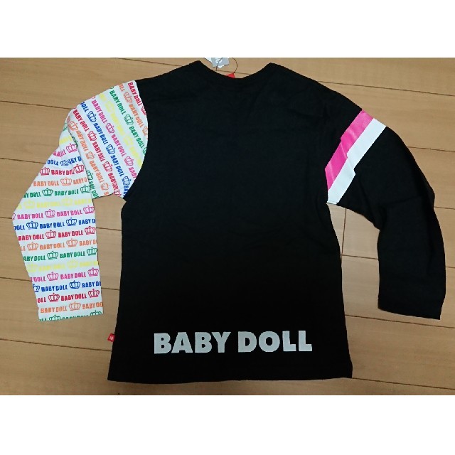 BABYDOLL(ベビードール)の新品 ベビードール ロングTシャツ 140 キッズ/ベビー/マタニティのキッズ服女の子用(90cm~)(Tシャツ/カットソー)の商品写真