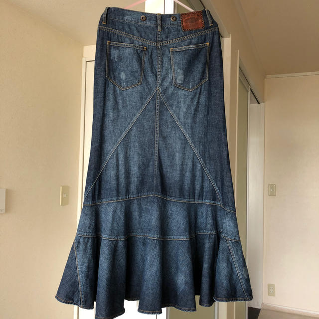 Ralph Lauren(ラルフローレン)のラルフローレン　マーメイドデニムスカート レディースのスカート(ロングスカート)の商品写真