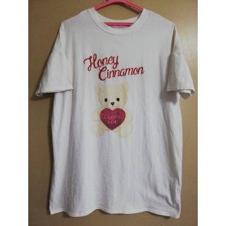 ハニーシナモン(Honey Cinnamon)の🍓地雷おたく🍓様専用　ハニーシナモン　T シャツホワイト(Tシャツ(半袖/袖なし))