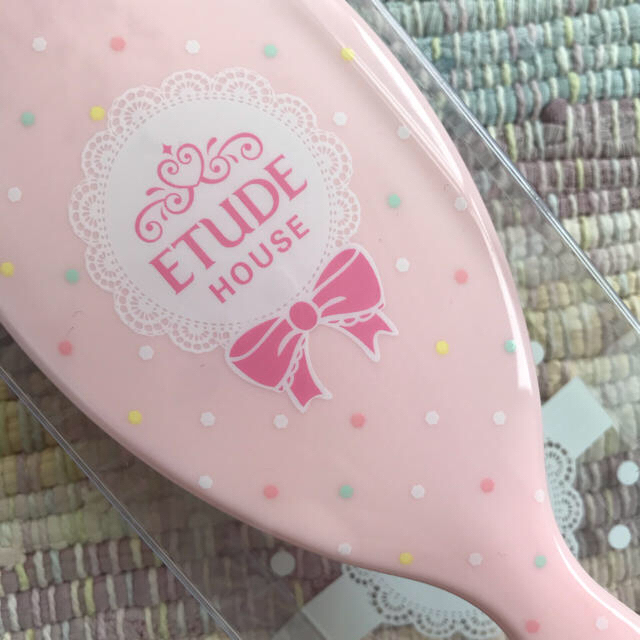 ETUDE HOUSE(エチュードハウス)の♡エチュードハウス　ETUDE HOUSE♡非売品　ヘアブラシ コスメ/美容のヘアケア/スタイリング(ヘアブラシ/クシ)の商品写真