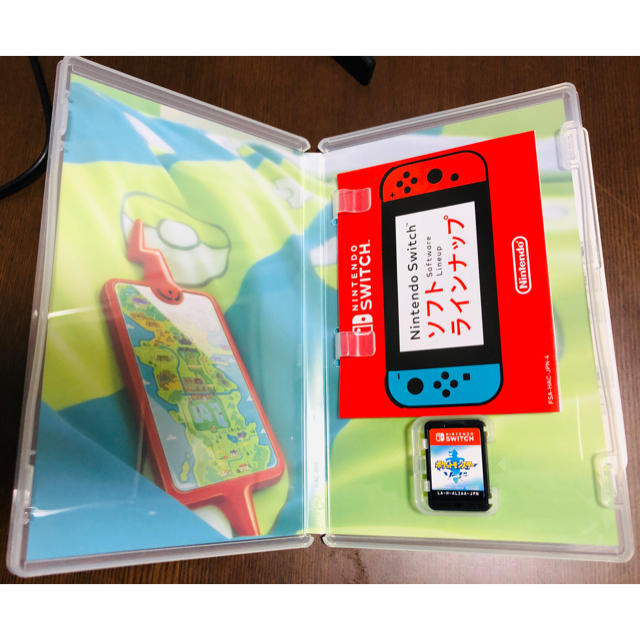 【美品】送料無料！ポケットモンスター ソード Switch 任天堂 エンタメ/ホビーのゲームソフト/ゲーム機本体(家庭用ゲームソフト)の商品写真