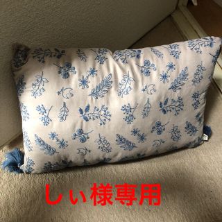 スタディオクリップ(STUDIO CLIP)の刺繍入りクッション(クッション)