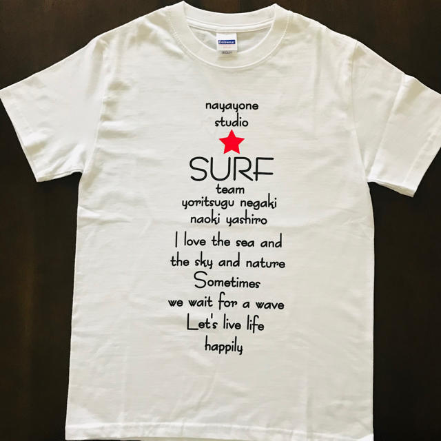 サーフTシャツバックプリント レディースのトップス(Tシャツ(半袖/袖なし))の商品写真