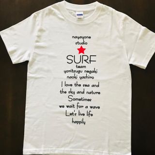 サーフTシャツバックプリント(Tシャツ(半袖/袖なし))