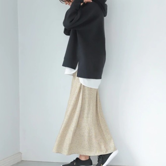 LEPSIM(レプシィム)のさくら様専用☆LEPSIM クルミボタンガラスカート 新品  レディースのスカート(ロングスカート)の商品写真