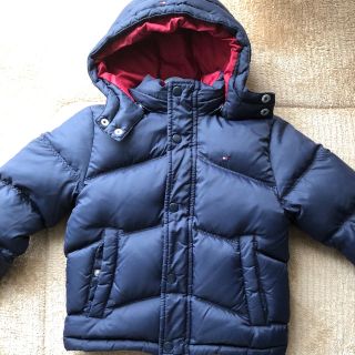 TOMMY HILFIGER - トミーヒルフィガー ダウンジャケット キッズの