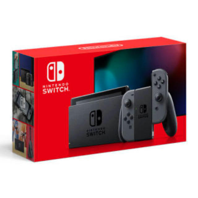 Nintendo Switch(ニンテンドースイッチ)の任天堂 Switch 本体グレー 新型 エンタメ/ホビーのゲームソフト/ゲーム機本体(家庭用ゲーム機本体)の商品写真