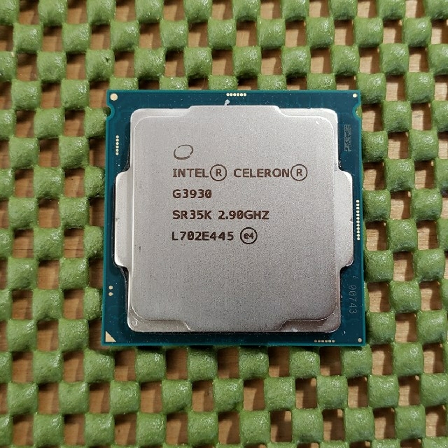 CPU Intel CeleronG3930 第7世代CPU スマホ/家電/カメラのPC/タブレット(PCパーツ)の商品写真