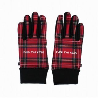 新品 アンダーハンデット Fuck the kids M グローブ ピスト 手袋(手袋)