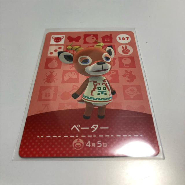 どうぶつの森 amiiboカード ペーター