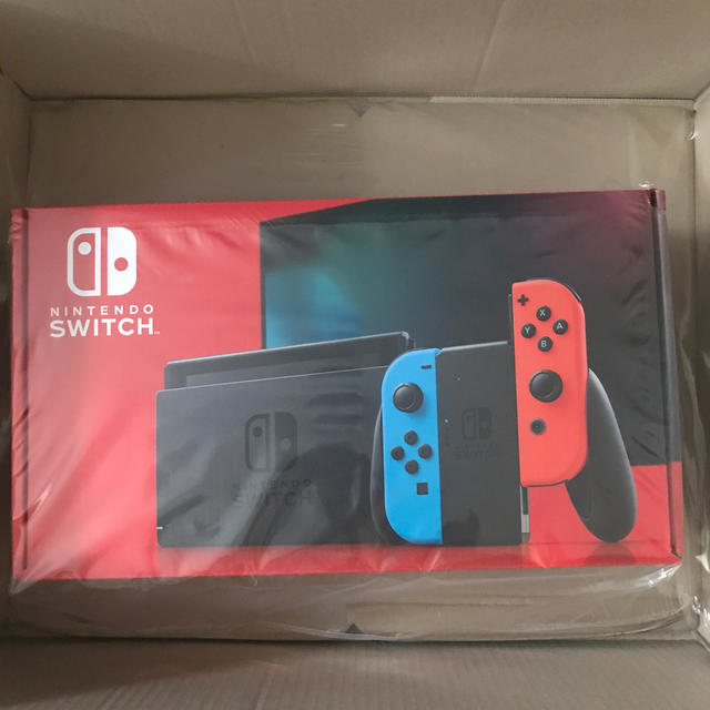 【新品未使用】Nintendo Switch ネオンブルー/ネオんレッド