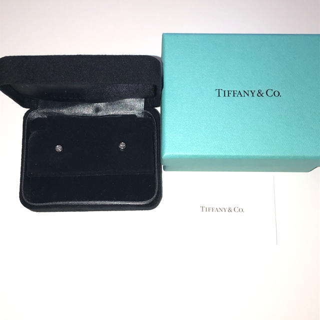 Tiffany & Co.(ティファニー)のティファニー バイザヤード ピアス  ダイヤモンド プラチナ 美品 レディースのアクセサリー(ピアス)の商品写真