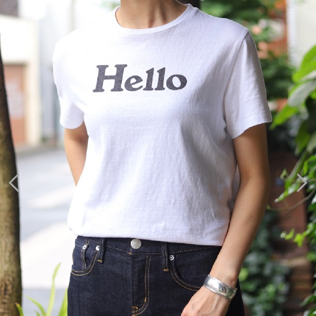 マディソンブルー Hello Tシャツ 白 02 | フリマアプリ ラクマ