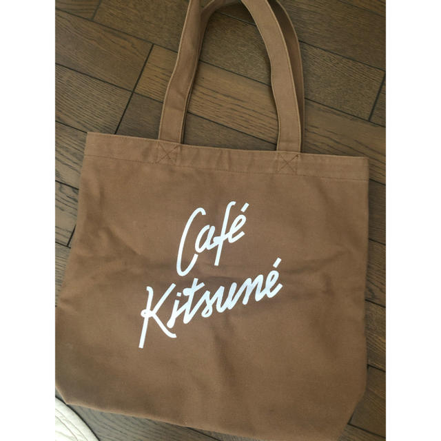 MAISON KITSUNE'(メゾンキツネ)のcafe kitsune エスプレッソ トートバッグ レディースのバッグ(トートバッグ)の商品写真