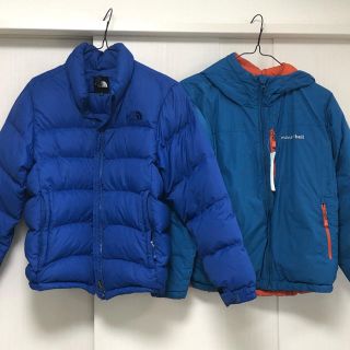 ザノースフェイス(THE NORTH FACE)のモンベル、ノースフェイスダウンジャケット150(ジャケット/上着)