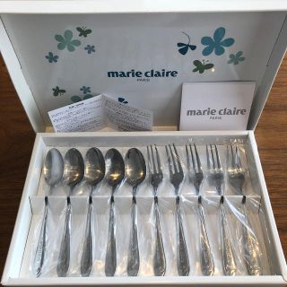 マリクレール(Marie Claire)のmarie claire ティースプーン＆フォーク　10本セット(カトラリー/箸)