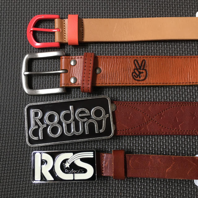 RODEO CROWNS(ロデオクラウンズ)のRodeo crowns   ベルト４点 レディースのファッション小物(ベルト)の商品写真