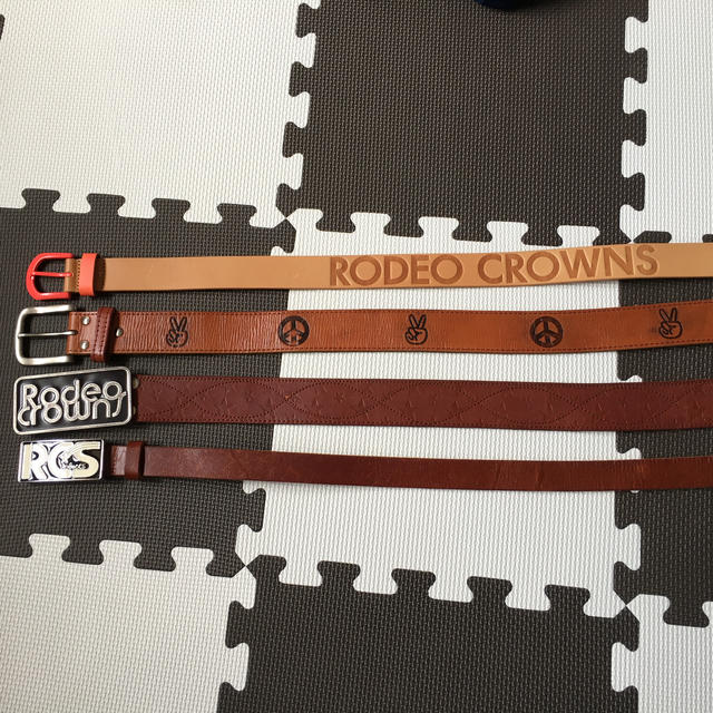 RODEO CROWNS(ロデオクラウンズ)のRodeo crowns   ベルト４点 レディースのファッション小物(ベルト)の商品写真