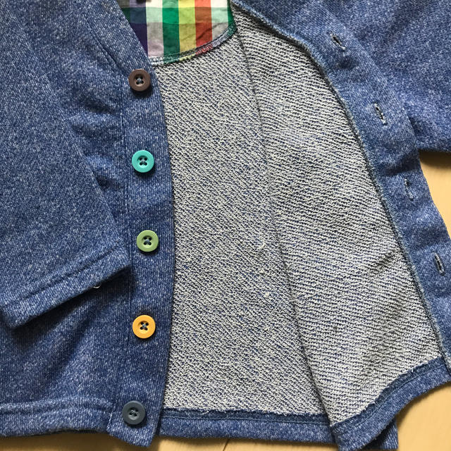 motherways(マザウェイズ)のカーディガン 97cm（2〜3才） キッズ/ベビー/マタニティのキッズ服男の子用(90cm~)(カーディガン)の商品写真