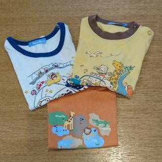 ファミリア(familiar)の90cm familiarシャツ 3点セット(Tシャツ/カットソー)