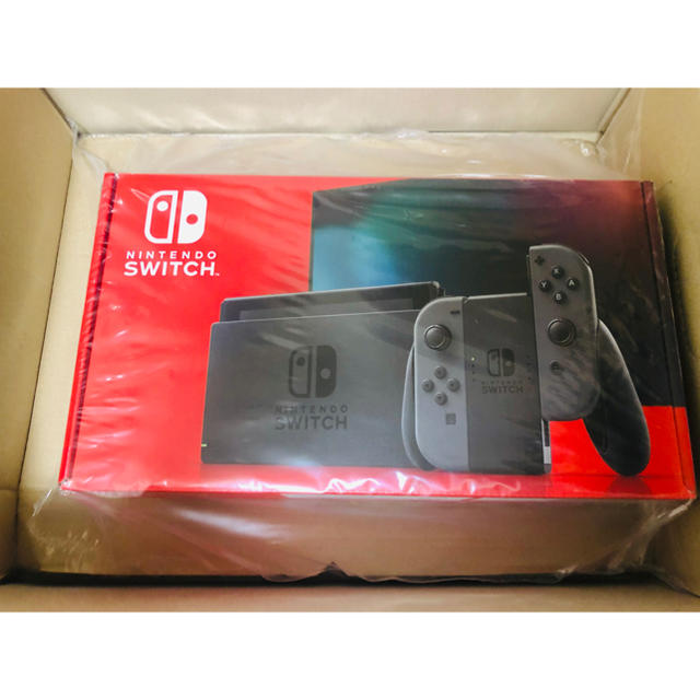 【新品未開封】Nintendo Switch グレー 本体 新モデル