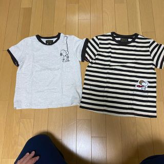 マーキーズ(MARKEY'S)のお得　２枚セット　MARKEY’S PEANUTSマーキーズ  130センチ(Tシャツ/カットソー)