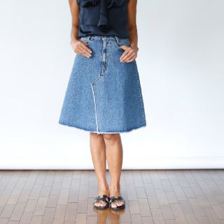 新品　マディソンブルー　THE PILE 5P SKIRT  ホワイト