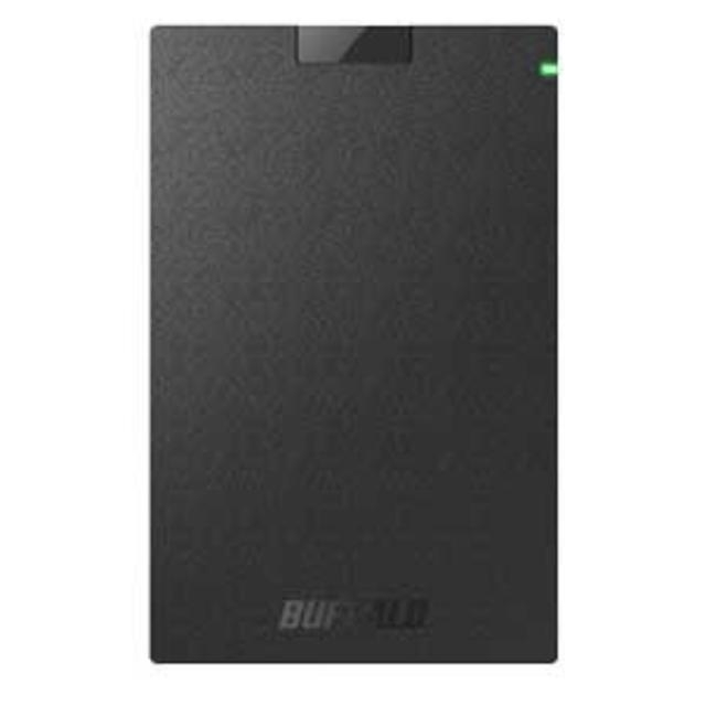 通販でクリスマス ブラック BUFFALO 外付けSSD SSD-PG1.0U3-B NL 1.0TB