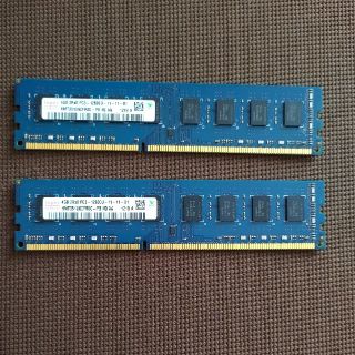 [jumbo45様専用]　DDR3 メモリ　4GBx4(PCパーツ)