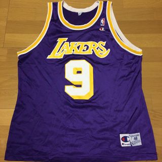 チャンピオン(Champion)のLAKERS レイカーズ ニックヴァンエクセル VANEXEL ユニフォーム 9(バスケットボール)