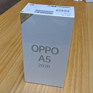 OPPO A5 2020 ブルー【新品・未開封】(スマートフォン本体)