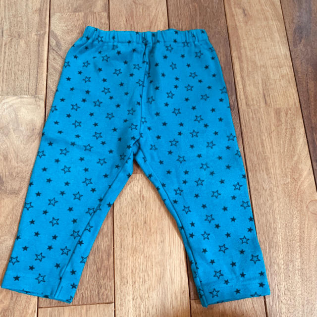 UNIQLO(ユニクロ)のユニクロ　レギパン　星柄　80サイズ キッズ/ベビー/マタニティのベビー服(~85cm)(パンツ)の商品写真