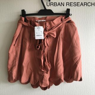 アーバンリサーチ(URBAN RESEARCH)の¥6,195  URBAN RESEARCH スカラップパンツ(ショートパンツ)