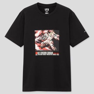 ユニクロ(UNIQLO)のUNIQLO　ガンダムTシャツ　ユニコーンガンダム　XXL(Tシャツ/カットソー(半袖/袖なし))