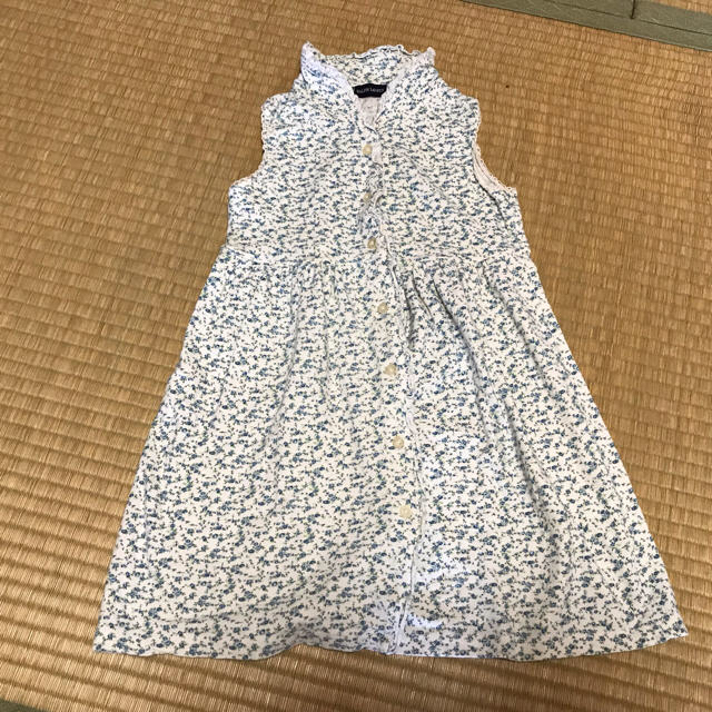 Ralph Lauren(ラルフローレン)のノースリーブ ワンピース 120センチ キッズ/ベビー/マタニティのキッズ服女の子用(90cm~)(ワンピース)の商品写真