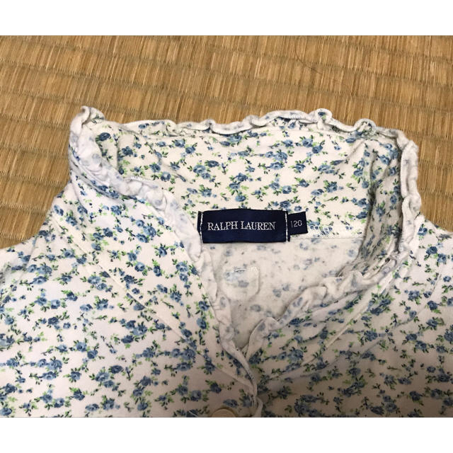 Ralph Lauren(ラルフローレン)のノースリーブ ワンピース 120センチ キッズ/ベビー/マタニティのキッズ服女の子用(90cm~)(ワンピース)の商品写真