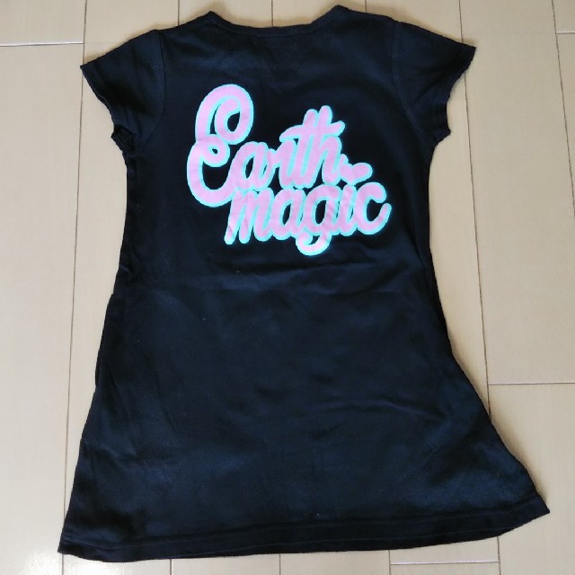 EARTHMAGIC(アースマジック)のアースマジック ワンピース120cm キッズ/ベビー/マタニティのキッズ服女の子用(90cm~)(ワンピース)の商品写真