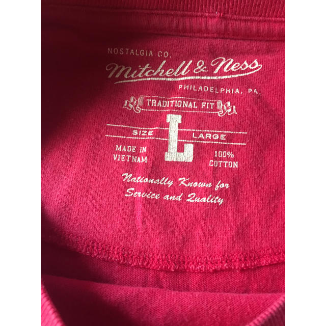 Mitchell & Ness Chicago Bulls Script Tee メンズのトップス(Tシャツ/カットソー(半袖/袖なし))の商品写真