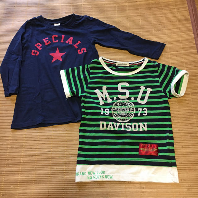 DEVILOCK(デビロック)の男の子長袖、半袖Tシャツ　120 キッズ/ベビー/マタニティのキッズ服男の子用(90cm~)(Tシャツ/カットソー)の商品写真